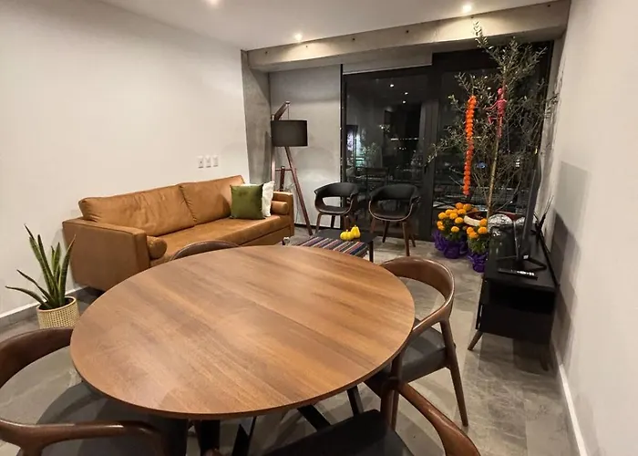 Apartment Departamento Av Reforma - Roma Norte - Balcon Parking Rooftop
