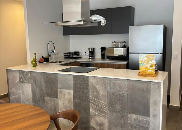 Departamento Av Reforma - Roma Norte - Balcon Parking Rooftop Apartment *