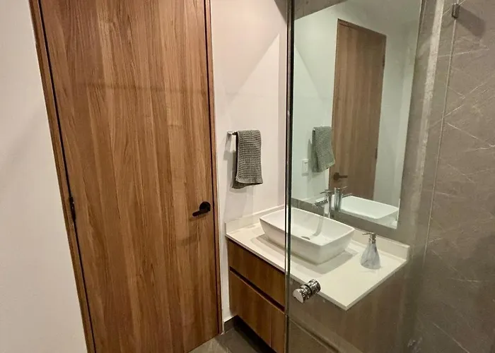 Departamento Av Reforma - Roma Norte - Balcon Parking Rooftop Apartment Mexico City
