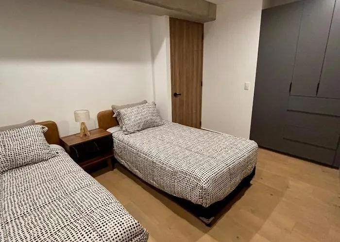 Departamento Av Reforma - Roma Norte - Balcon Parking Rooftop *